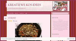 Desktop Screenshot of kreatiewekosidees.com